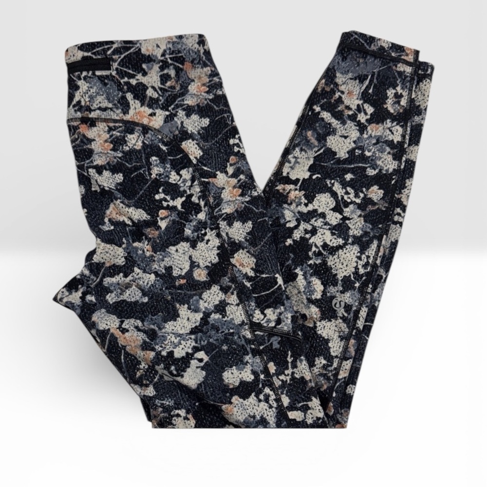 Lululemon Wunder Under Hi-Rise Leggings Spring Bloom Size 6
